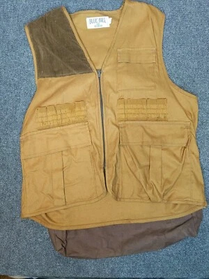 Redhead Blue Bill Canvas Hunting Vest Shell Holder Size Large VTG - Image 1 of 4