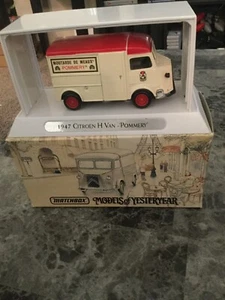 Matchbox Models of Yesteryear YTF 6 1947 Citroen Type 'H' Van "Pommery" w/ Box - Picture 1 of 4