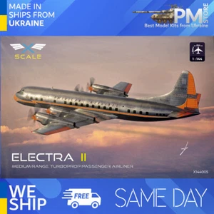 X-Scale 144005 1/144 Electra II avión de pasajeros turbohélice de rango medio - Imagen 1 de 8