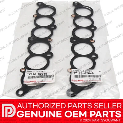 Juego de juntas plenum colector de admisión de motor GENUINO Toyota OEM V6 3,4 L 17176-62040 Foto 1 de 4