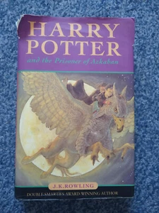 HARRY POTTER AND THE PRISONER OF AZKABAN 1ST PRINT 3RD IMP HARDBACK DJ ACC ERROR - Picture 1 of 7