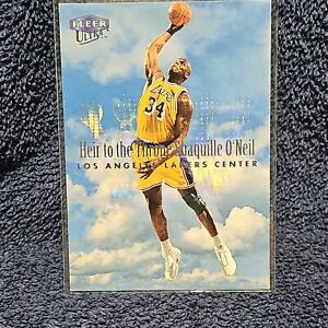 Shaquille O'Neal 1999-00 Fleer Ultra HEIR TO THE THRONE Card #9 of 10HT