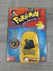 VTG Pokemon Collector Marble Pouch #68 Machamp Sealed - Picture 1 of 4