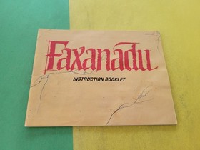 Faxanadu Nintendo NES Instruction Booklet Manual Only
