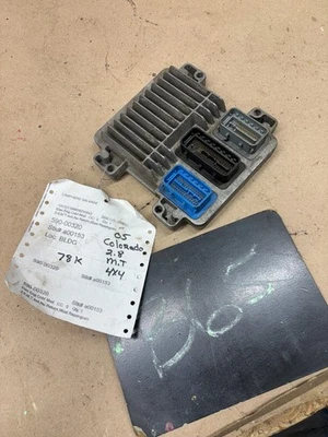 Компьютер двигателя 2004 2005 2006 CHEVROLET Colorado 12597776 б/у от оригинального производителя ECM PCM OE - Изображение 1 из 4
