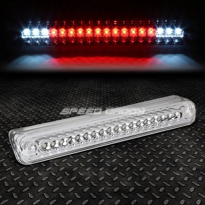 FOR 92-99 GMC YUKON CHEVY TAHOE LED THIRD 3RD TAIL BRAKE LIGHT CARGO LAMP CHROME - Image 1 of 4