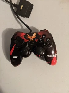Nubytech Sega Shadow The Hedgehog Sony PlayStation 2 PS2 Controller (2005) Rare - Picture 1 of 2