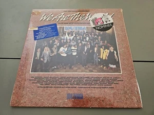 WE ARE THE WORLD- USA for Africa 1985 SEALED with MTV Nominee Sticker - Picture 1 of 9
