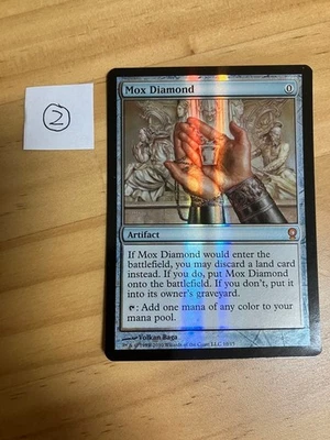 Mtg Foil Ftvmox Diamond/Mox Diamond2 - Image 1 of 2