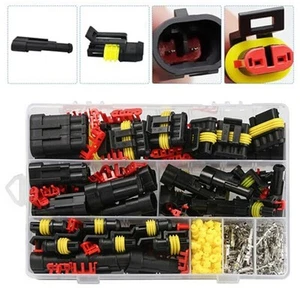Effortless Connection with 352Pcs Waterproof Electrical Wire Connector Kit 12V - Picture 1 of 12