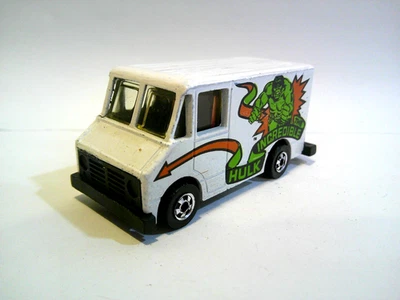 Hot Wheels The Incredible Hulk Van - Vintage 1976 Hong Kong Step Van Peep Hole - Image 1 of 4