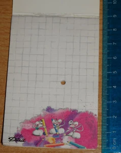Diddl Block Hoja Mini con Agujero Tamaño 6x9 cm ESPECIAL RAREZA Enorme - Imagen 1 de 1