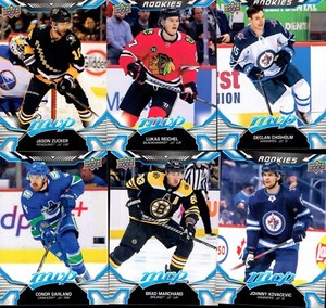 Single Card - 2022-23 Upper Deck MVP Hockey SHORTPRINT SP #201-250 - You Pick!