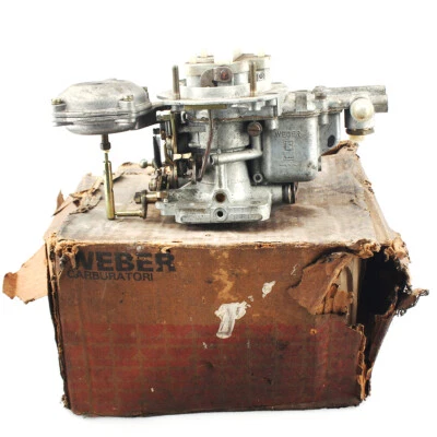 Conjunto de carburador Fiat 124 Special 1968-1974 NOS Weber  Foto 1 de 4