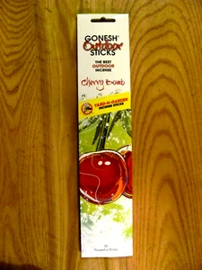 Gonesh Outdoor Sticks  Yard-N-Garden Incense 20 Sticks Cherry Bomb USA(CH) - Picture 1 of 2