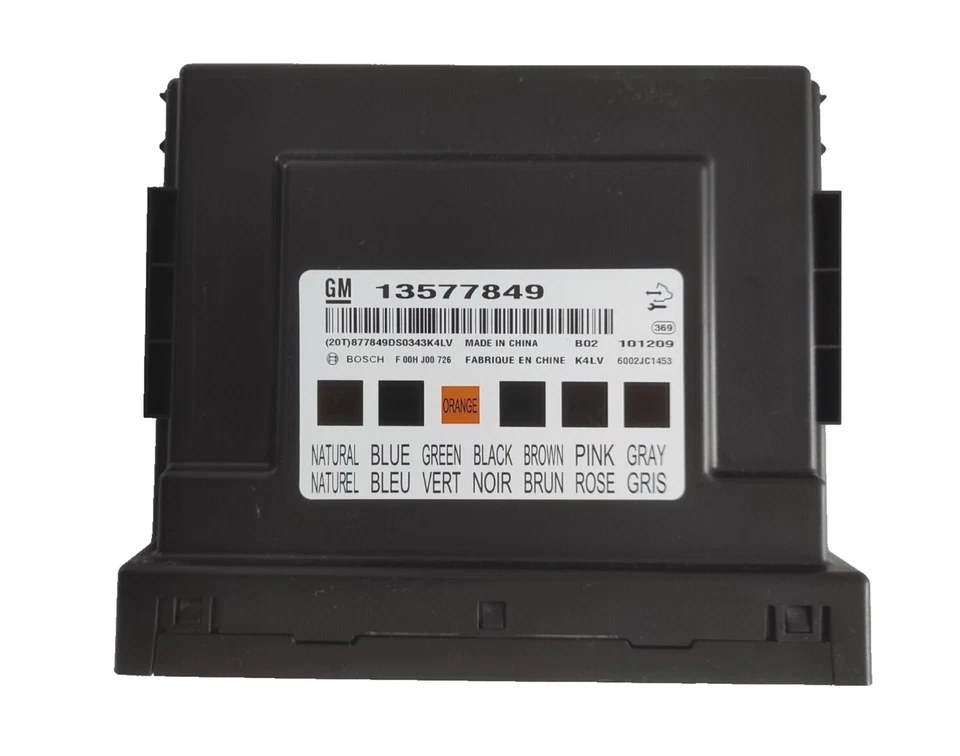 13577849 ECU MODULE BCM BCU BODY CONTROL FOR CHEVROLET CRUZE 2009-2015 GENUINE - Immagine 1 di 3