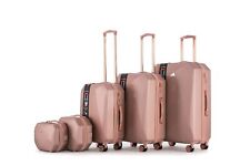 5 Pcs Luggage Set Expandable Suitcase Spinner Carry-on Luggage Travel 