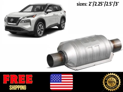For aIl NISSAN SUV 2" Catalytic Converter w / Heat Shield EPA Approved Quality - Image 1 of 4