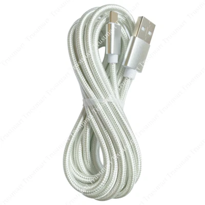 For iPhone 6 7 8 XR 11 USB Fast Charger Cable 10Ft Heavy Duty Charging Data Cord - Image 1 of 4
