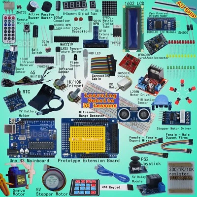 EPAL Professional Starter Kit  (Compatible with Arduino UNO R3) Compass Gyro AU - image 1 of 4