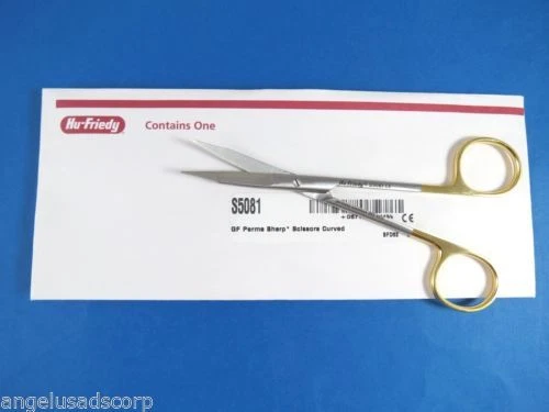 Curved Goldman Fox Scissors 13 cm PERMA SHARP | S5080 HU FRIEDY - Image 1 of 1