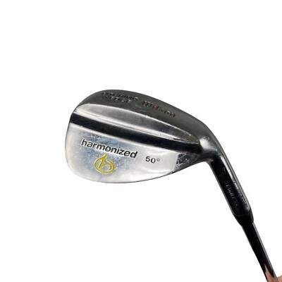 Cuña de lanzamiento Wilson armonizada 36,5" 50* cuña de acero para hombre diestro diestro diestro Foto 1 de 4