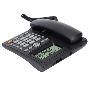Corded Phone Wired Telephone With Caller ID For Home Hotel Office Part - Picture 1 of 22