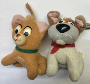 Vintage Disney, Oliver the Cat and Dodger The Dog, McDonald Plush Toy, 1988 - Picture 1 of 5