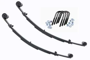 Rough Country Front Leaf Springs 2.5" Lift Pair For Ford Super Duty 4WD 99-04 - Picture 1 of 4
