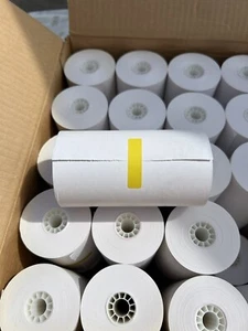4-9/32" x 135’ 50 Thermal Paper Rolls for INTERMEC Printers PB40/41 Various Medi - Picture 1 of 13