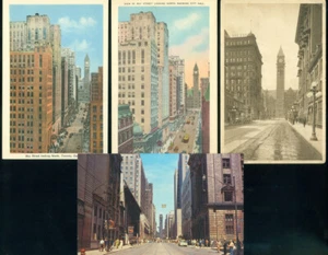 4 POSTCARDS - TORONTO CITY HALL & BAY ST. - Imagen 1 de 1