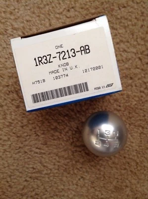 NOS FORD MUSTANG 2001 BULLITT 2003-2004 MACH 1 35º 40º 5-VELOCIDADES BOTÃO DE MUDANÇA - Imagem 1 de 4