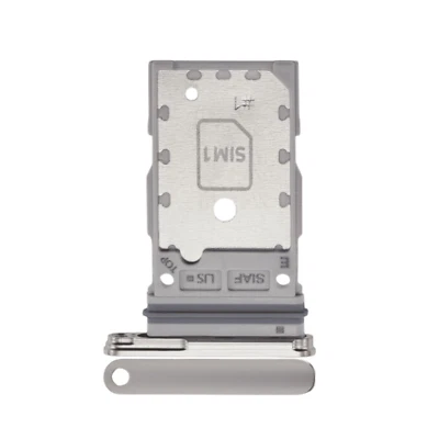 Bandeja Doble Tarjeta SIM Compatible para Samsung Galaxy S23 5G / S23 Plus 5G (Crema) Foto 1 de 4