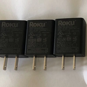 3 Pieces  OEM Roku - ADS-6RA-08 05050EPCU-L - 5V - 1A - AC Power Supply Adapter - Picture 1 of 2