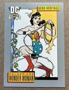 Tarjetas de DC Comics 1991/Wonder Woman Golden Age Hero Heritage #19 - Imagen 1 de 2