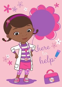 Doc McStuffins XXXL Alfombra/Entrada/Alfombrilla 95 x 133 cm - Imagen 1 de 1