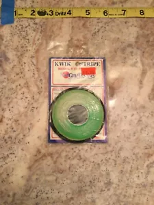Vintage GreatPlanes SFGR1/8 1/8 Fluorescent Green Kwik Stripe Tape RC10 Parma - Picture 1 of 1