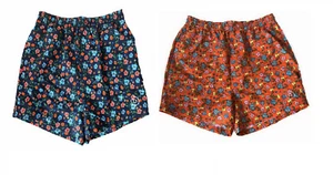 Bugatti Herren Badeshorts Jakob Orange Navy Geblümt Gr. M - Picture 1 of 5