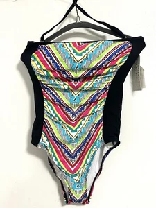 Anne Cole Badeanzug Einteiler Brandneu Größe 10 - Bild 1 von 6