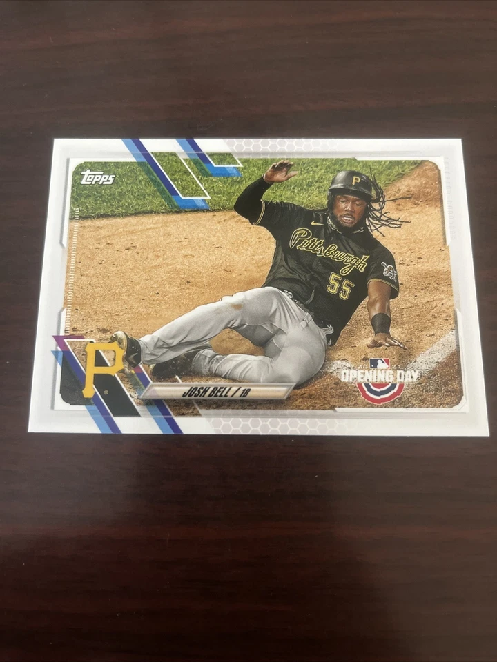 2021 Topps Opening Day Josh Bell #32 Pittsburgh Pirates NM-MINT - Image 1 of 1