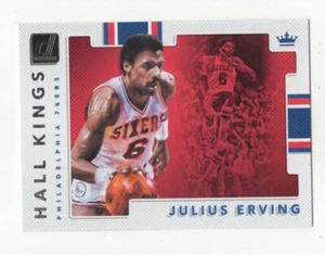 2017-18 Panini Donruss Basketball Hall Kings Julius Erving Filadelfia 76eres - Imagen 1 de 8