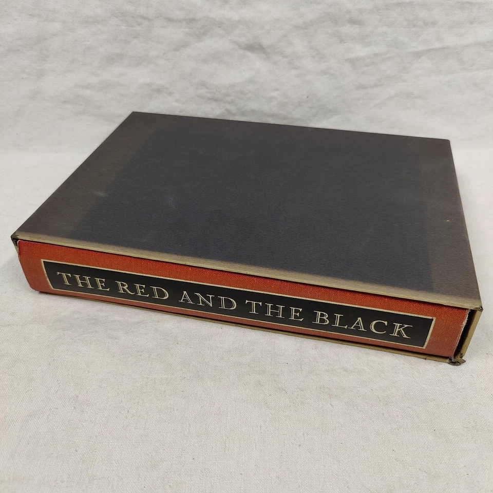The Red and the Black Marie-Henri Beyle 1974 Heritage Press Slipcase Illustrated - Image 1 of 4