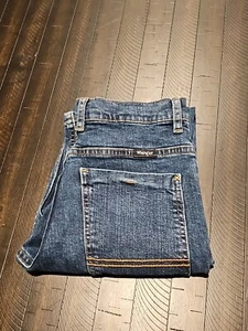 Wrangler Boys 12 Regular Cowboy Blue Jeans Western Rodeo 5ATBWR1 FREE SHIP 28X29 - Picture 1 of 13