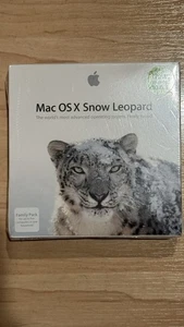Apple Mac OS X Snow Leopard Family pack - MC574Z/A - Version 10.6.3 - New Sealed - Picture 1 of 1