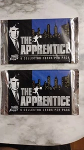 2 Packs SEALED The Apprentice Trading Cards Donald Trump Comic Images 2005 - Picture 1 of 2