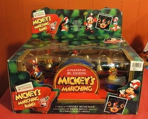 Vintage Mickey's Marching Band Mr Noël 1993 35 chants. Testé EN BOITE - Photo 1/7