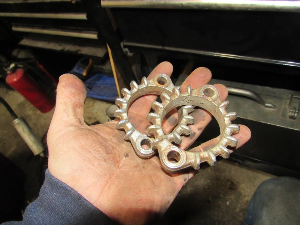 Kawasaki KZ750 M CSR 1982 collares de escape Foto 1 de 1