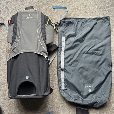 Mochila portabebés LittleLife Traveller + bolsa de almacenamiento + en muy buena condición + envío gratuito Foto 1 de 4