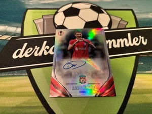 Topps UCL Chrome Soccer 2024 Darwin Nunez Base Autograph Card Liverpool FC - Bild 1 von 2