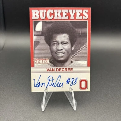 2004-09 TK Legacy Ohio State Buckeyes Van Decree Signature Series Auto B146 OSU - Image 1 of 2